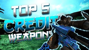 [Bullet Force] 5 Credit Weapons YOU Need To Buy!
