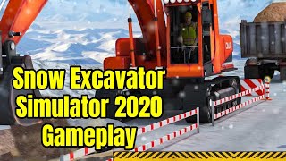 Snow Excavator simulator 2020 Gameplay screenshot 5
