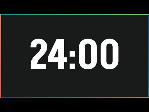 24 Minute Timer - YouTube