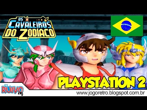 Os Cavaleiros do Zodíaco (PS2) - ZERADO e DUBLADO - Saga do