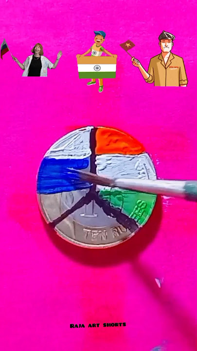 Indian 🇮🇳 Russia 🇷🇺 Vietnam 🇻🇳 Flag Drawing || Independence Day Drawing #shorts #art #viral #india