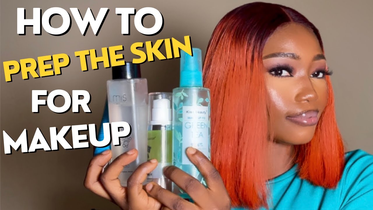 HOW TO PREP YOUR SKIN BEFORE MAKEUP. EASY STEP BY STEP TUTORIAL