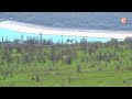 Бетонные кольца на Чернореченском водохранилище уходят под воду