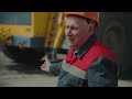Водитель БелАЗа, ролик для Кузбасской топливной компании