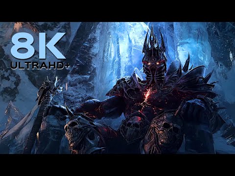 LICH KING Vs SYLVANAS [8K,UltraHD+] Epic Battle Scene In Highest Quality [4K+]