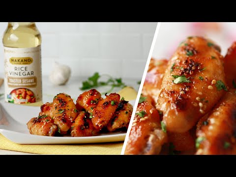 Miso-Glazed Sesame Chicken Wings  Tasty Recipes