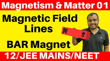 Magnetism and Matter 01 II Magnetic Field Lines II Bar Magnet in Uniform Magnetic Field II JEE /NEET