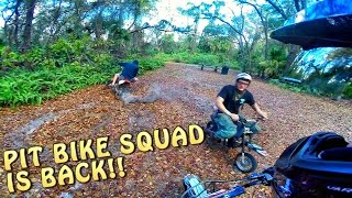 Pit Bike Adventures | HOMIES ARE BACK!!