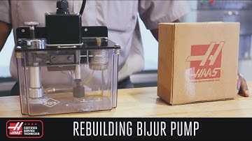 Rebuild Your Bijur Oil Pump - Haas Automation Service
