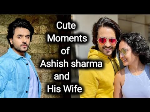 Cute Moments of Ashish Sharma and His Wife