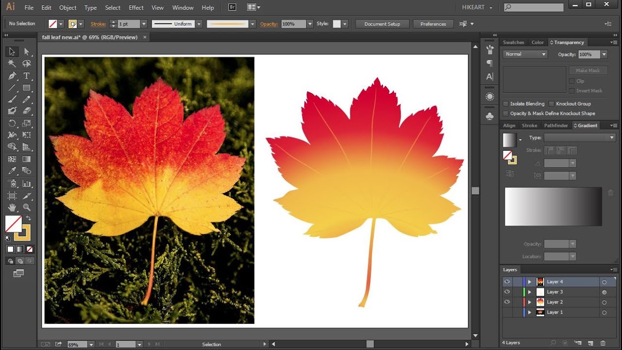 Download How to Convert a JPEG Image Into a Vector Graphic in Adobe ...