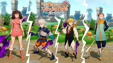 All 19 Characters – The Seven Deadly Sins: Origin | Skills & Ultimate Moves (PC/Android/iOS)