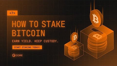 How to Self-Custodially Stake Bitcoin with Core (Bitcoin Timelocks)
