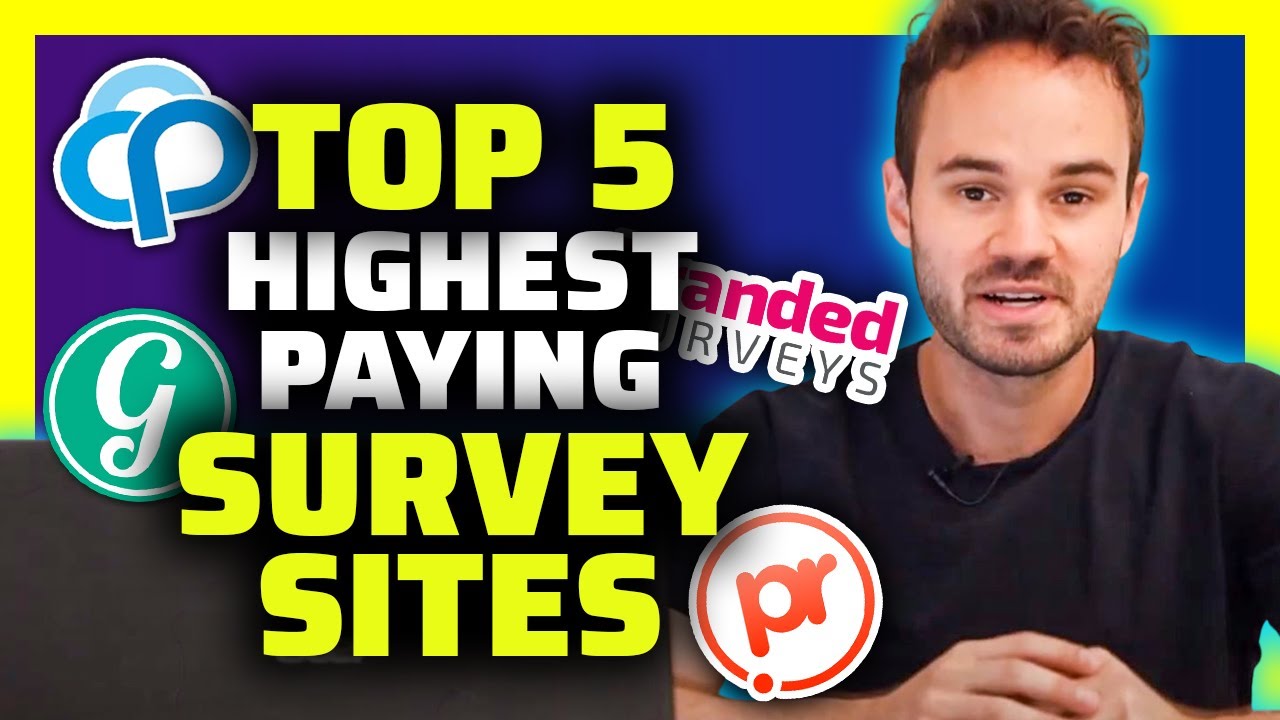 5 Best Paid Survey Sites For 2023 (Start Earning Fast!) YouTube