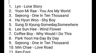 Lagu drama korea Ost drakor The Legend of the Blue Sea (11 lagu full album) Lagu drama korea Ost drakor The Legend of the Blue Sea (11 lagu full album)