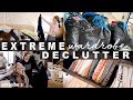 EXTREME CLOTHING DECLUTTER \\ Before + After