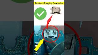 Charging Connector Replacement | Charging Jack Change #mobilerepairing #technology