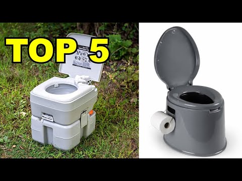 Toilette pliante portable, toilettes de camping Toilettes pliables