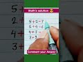 #maths #mathstricks #addition#basicmathsstudyandskraj #mathsquiz #mathsab70@mathsab70