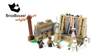 Lego Star Wars 75139 Battle on Takodana- Lego Speed Build