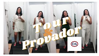 Tour e Provador C&A. #provadorcea #looks #cea #moda #provador