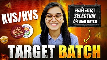 KVS NVS 2025 Target Batch | 14967 Vacancies | Himanshi Singh & Team | Careerwill App