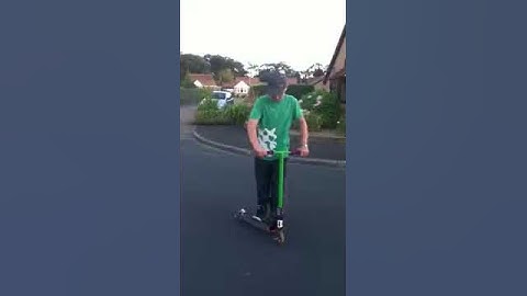 Scooter drop test