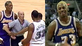 Dennis Rodman Lakers Funny Moments