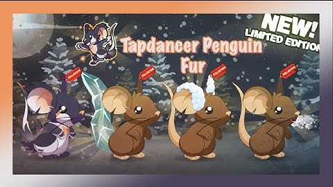 Transformice: Tapdancer Penguin Fur & Giveaway #131!