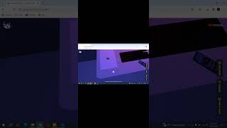 3D Portfolio Website  #codemastery #codewithpassion #javacodingtips #javascript #shorts  #viral