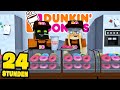 24 STUNDEN bei DUNKIN DONUTS arbeiten?! - Minecraft [Deutsch/HD]