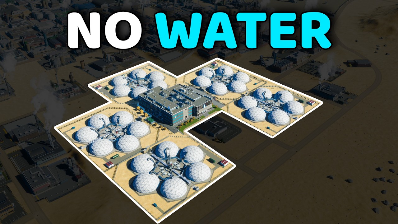 Можно ли построить город БЕЗ воды в Cities Skylines 2?