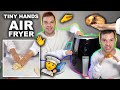 TINY HANDS KITCHEN: Making Air Fryer Dessert Recipes (the hard way)