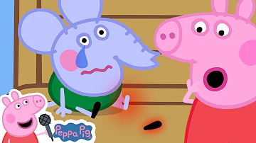 Oopsies! Edmond Can't Tie His Shoe | Peppa Pig Nursery Rhymes and Kids Songs