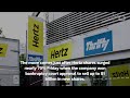 Hertz Stock Tanks 25%