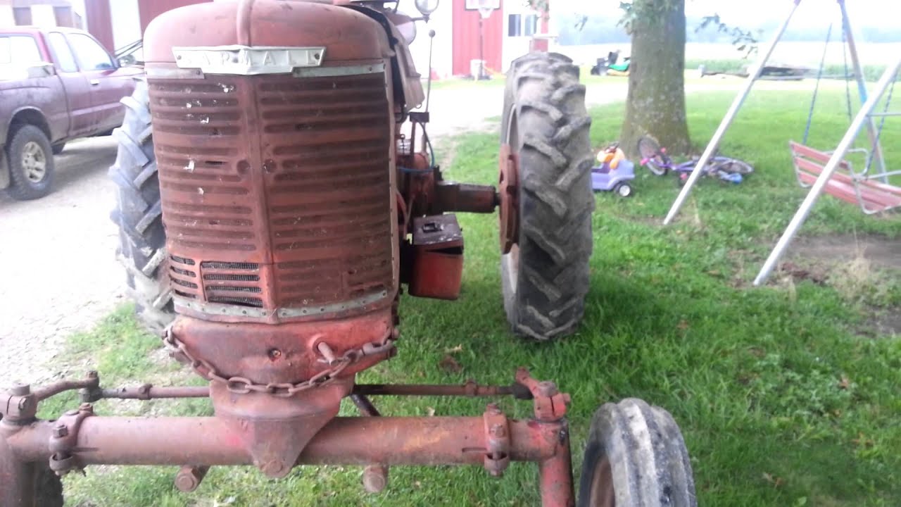 1943 M Farmall M&W clutch power steering. YouTube
