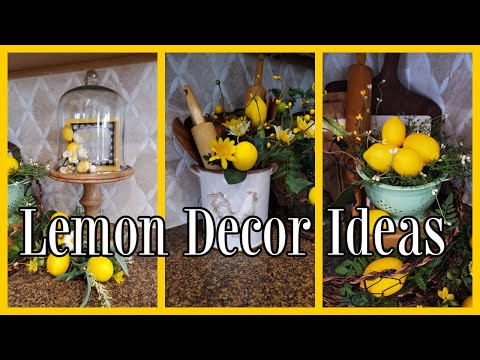 lemon-decor-ideas---farmhouse---decorate-in-the-kitchen-with-me