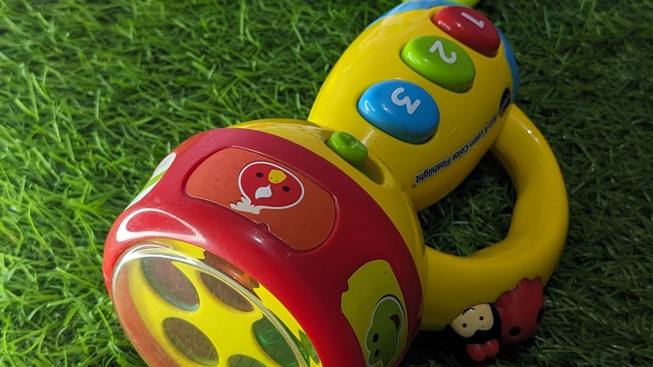 Vtech Spin Learn Color Flashlight - YouTube