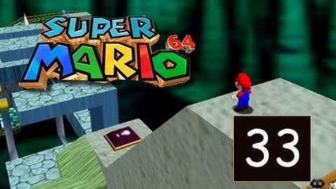 Super Mario 64 - Bowser in the Dark World - 8 Red Coins - 33/120