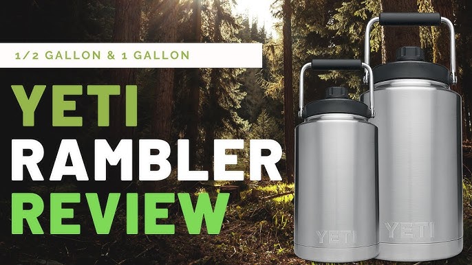 Half Gallon YETI Rambler Unboxing and overview! 
