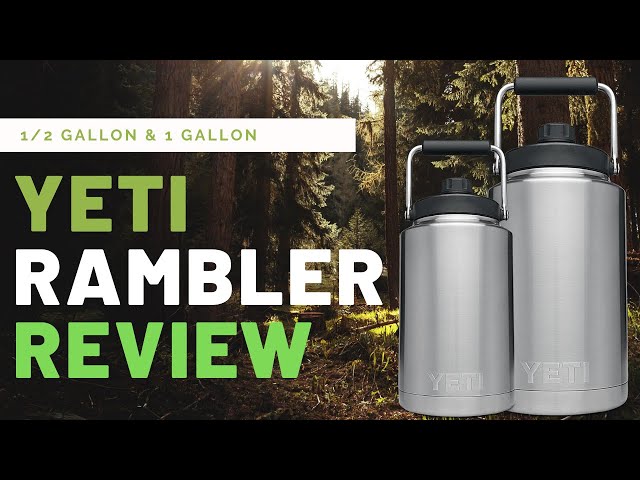 Yeti Rambler 1 Gallon Jug vs Ozark Trail 1 Gallon Jug – PCB Isolation