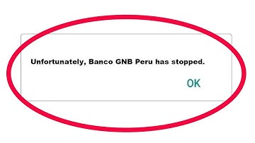 ✅Fix Banca Móvil Banco GNB Perú App Unfortunately has Stopped Error Problem on Android✅