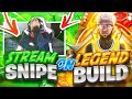 i went stream sniping with my legend build again...