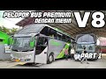 AKHIRNYA NAIK BUS LANGKA MERCY OH 1634 V8 MEGATREND‼️| TRIP BUS ANUGERAH MEDAN - BD. ACEH