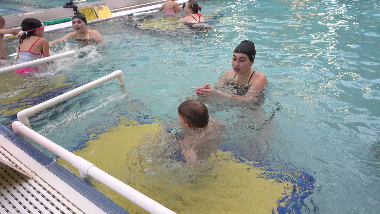 Oliver Swim Lesson YouTube