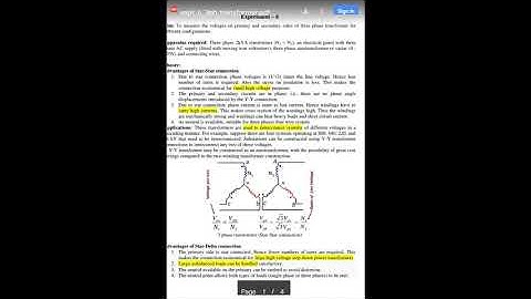 Three phase transformer connections I Shashi Kant Vij