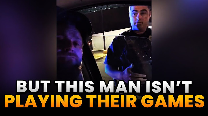 The Cop On Fishing Expedition Illegally Detains The Man For Checking His Fuel