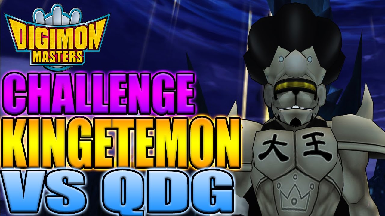 CHALLENGE: KingEtemon vs Qinglongmon, God of Thunder | QDG Challenge | DMO