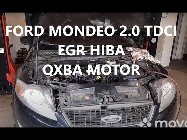 FORD MONDEO 2.0 TDCI EGR hiba - YouTube