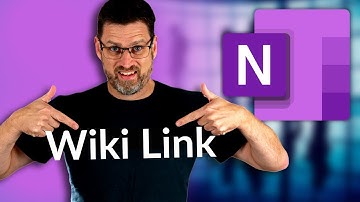 How to Wiki Link in OneNote for Windows 10